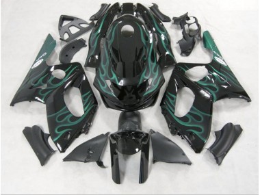 1998-2007 Emerald Green Flame Yamaha YZF600 Fairings